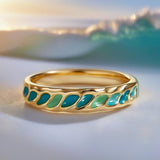Nora | Sterling Silver Wave Ring