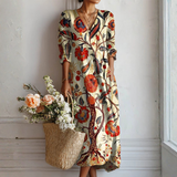 Claire | Bohemian Floral Dress