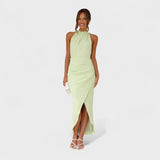 Isabella | Long Pleated Dress