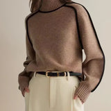Molly | Elegant High Collar Sweater