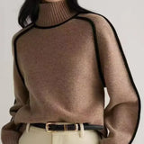Molly | Elegant High Collar Sweater