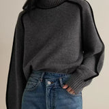 Molly | Elegant High Collar Sweater