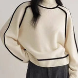 Molly | Elegant High Collar Sweater