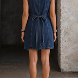 Hannah | Casual Denim Overall Dress