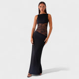Rachel | Long Lace Dress