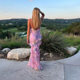 Amelia | Ruffled Maxi Dress
