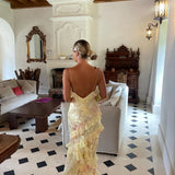 Amelia | Ruffled Maxi Dress