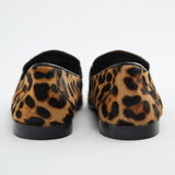 Ava | Statement Leopard Print Loafers