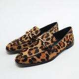 Ava | Statement Leopard Print Loafers