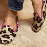 Isabelle | Leopard Print Moccasins