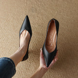 Chloe | Low Heel Classic Pumps