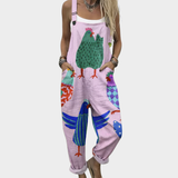Ava | Comfortable Printed Overalls