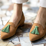Claire | Pom Pom Moccasin