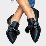 Rachel | Bow Slip-On Flats