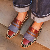 Ava | Leopard Print Loafers