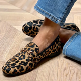 Ava | Statement Leopard Print Loafers