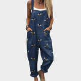 Rachel | Comfortable Printed Overall