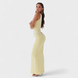 Isabella | Asymmetrical Maxi Dress