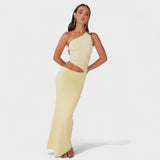 Isabella | Asymmetrical Maxi Dress