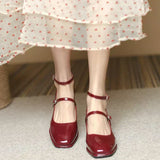 Evelyn | Elegant Ankle Strap Pumps