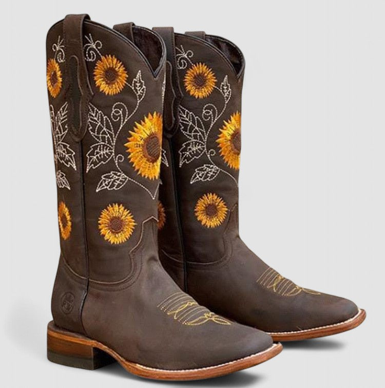 Fiona | Western Boots with Orthopaedic Support