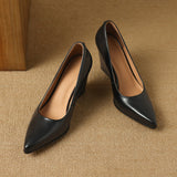 Claire | Classic Block Heel Pumps