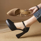 Claire | Elegant Strappy Pumps