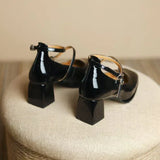 Evelyn | Elegant Ankle Strap Pumps