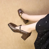 Amelia | Classic Mary Jane Flats