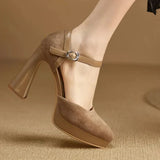 Claire | Elegant Strappy Pumps