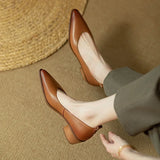 Ava | Everyday Block Heel Pumps