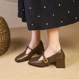 Amelia | Classic Mary Jane Flats