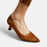 Rachel | Leather Heeled Shoes