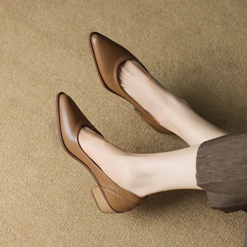 Ava | Mid-Heel Classic Shoes