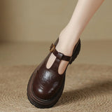 Evelyn | Vintage T-strap Shoes