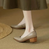 Ava | Everyday Block Heel Pumps