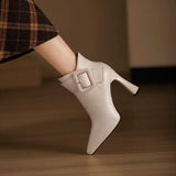 Rachel | Buckle Detail Boots