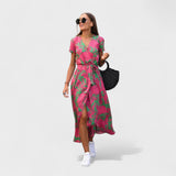 Delilah | Floral Wrap Dress