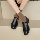 Isabel | Retro Buckle Shoes