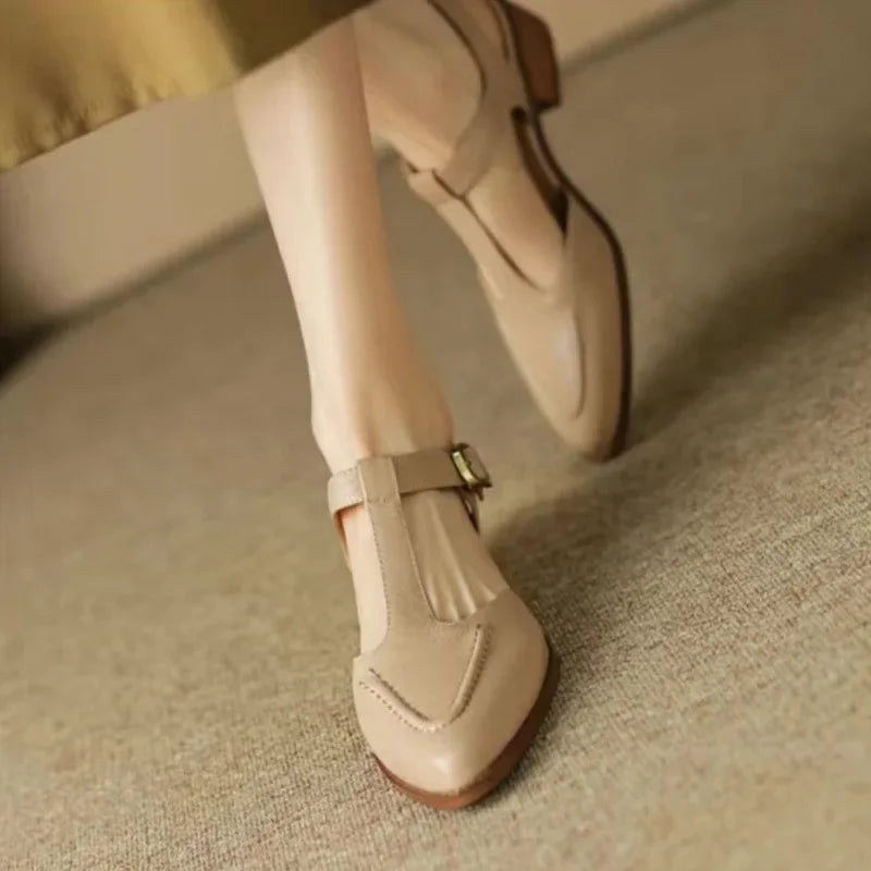 Amelia | Classic Buckle Shoes
