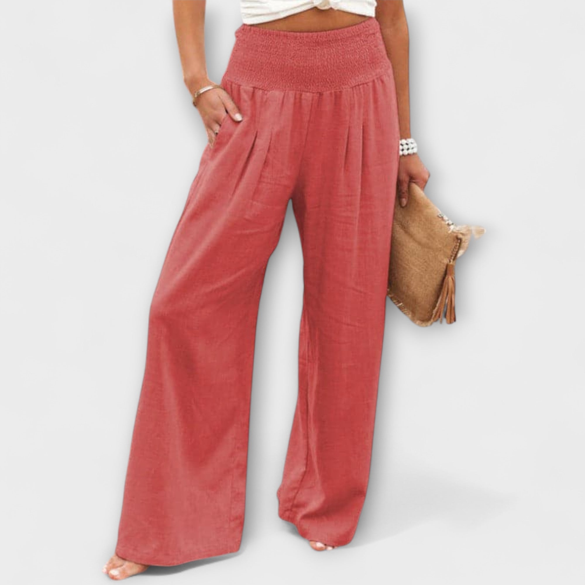 Rachel | Casual Wide Leg Pants