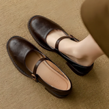 Rachel | Classic Leather Mary Janes