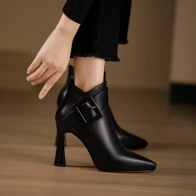 Rachel | Buckle Detail Boots