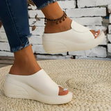 Leah | Wedge Platform Sandals
