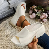 Leah | Wedge Platform Sandals