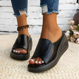 Leah | Wedge Platform Sandals