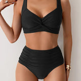 Rachel | High Waist Summer Swimsuit