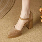 Claire | Elegant Strappy Pumps