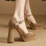 Claire | Elegant Strappy Pumps