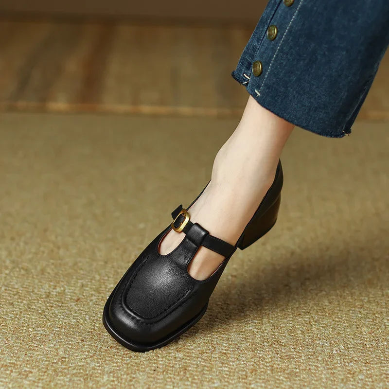 Evelyn | Vintage T-Strap Shoes